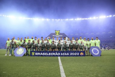 Belo Horizonte (MG) Brezilya maçı Cruzeiro ve Palmeiras arasında, bu Çarşamba, 6 Aralık 2023. 