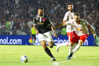 Rio de Janeiro (RJ), Brezilya 12 / 06 / 2023 - Bu Çarşamba Rio de Janeiro 'nun kuzeyindeki Sao Januario Stadyumu' nda düzenlenen 38. tur için geçerli olan Vasco ile RB Bragantino arasındaki maç