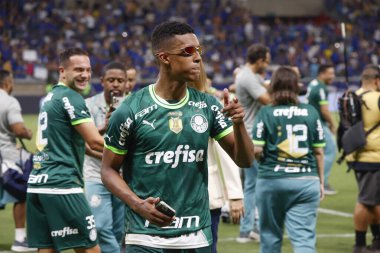 Belo Horizonte (MG), Brezilya 12 / 06 / 2023 - Palmeiras, Cruzeiro ile Palmeiras arasında oynanan ve 38. raunt için geçerli olan 12. 