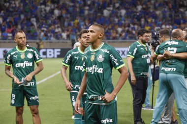 Belo Horizonte (MG), Brezilya 12 / 06 / 2023 - Palmeiras, Cruzeiro ile Palmeiras arasında oynanan ve 38. raunt için geçerli olan 12. 