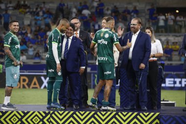 Belo Horizonte (MG), Brezilya 12 / 06 / 2023 - Palmeiras, Cruzeiro ile Palmeiras arasında oynanan ve 38. raunt için geçerli olan 12. 