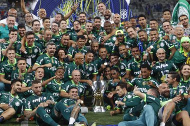 Belo Horizonte (MG), Brezilya 12 / 06 / 2023 - Palmeiras, Cruzeiro ile Palmeiras arasında oynanan ve 38. raunt için geçerli olan 12. 