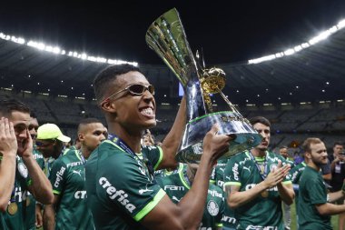 Belo Horizonte (MG), Brezilya 12 / 06 / 2023 - Palmeiras, Cruzeiro ile Palmeiras arasında oynanan ve 38. raunt için geçerli olan 12. 