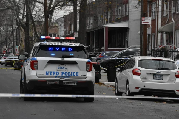 One Person Killed One Stable Condition Assault Home Brooklyn New — Stock Photo, Image