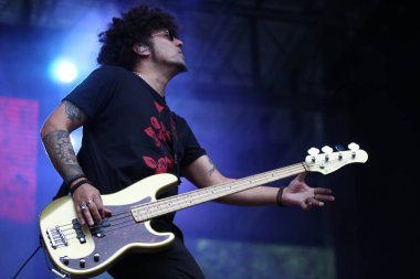 CURITIBA (PR), Brazil 12 / 09 / 2023 - The band Biquini, Prime Rock Brasil Curitiba Stage, another Prime Organisation at Pedreira Paulo Leminski, this Saturday noon (9 ). 