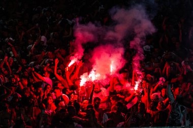 Rio de Janeiro (RJ), Brezilya 12 / 06 / 2023 - Bu Çarşamba Rio de Janeiro 'nun kuzeyindeki Sao Januario Stadyumu' nda düzenlenen 38. tur için geçerli olan Vasco ile RB Bragantino arasındaki maç