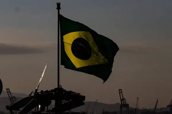 リオデジャネイロ ブラジル 2013 共和国の大統領 ルイス イナシオ ルーラ シルバは この水曜日の午後に開催されるセーラーの日を祝う式に参加しています — ストック写真