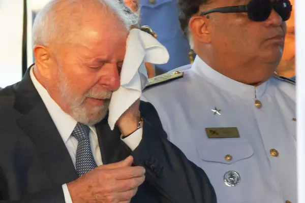 巴西里约热内卢 2013年12月13日 共和国总统路易斯 伊纳西奥 达席尔瓦参加了周三下午 13日 举行的赛勒节庆祝仪式 — 图库照片