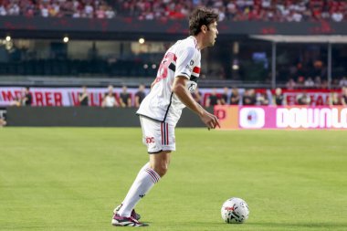Sao Paulo (SP), 12 / 16 / 2023 - Sao Paulo FC x AC maçı, bu Cumartesi (16), Morumbi Stadyumu 'nda. Sao Paulo takımı 4 'e 1 skorla kazandı..
