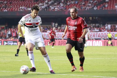 Sao Paulo (SP), 12 / 16 / 2023 - Sao Paulo FC x AC maçı, bu Cumartesi (16), Morumbi Stadyumu 'nda. Sao Paulo takımı 4 'e 1 skorla kazandı..