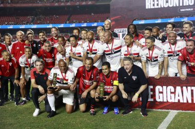 Sao Paulo (SP), 12 / 16 / 2023 - Sao Paulo FC x AC maçı, bu Cumartesi (16), Morumbi Stadyumu 'nda. Sao Paulo takımı 4 'e 1 skorla kazandı..