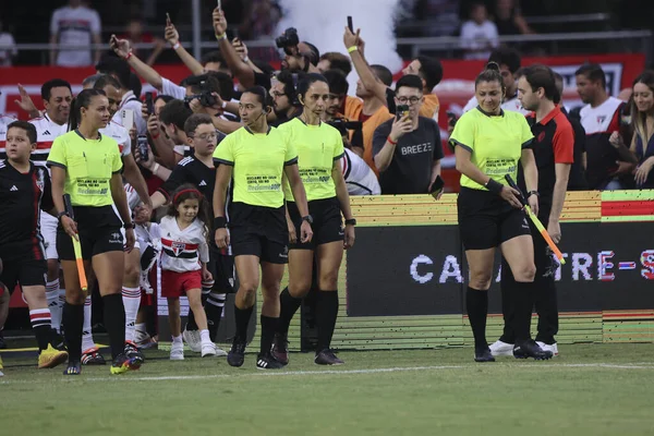 stock image Sao Paulo (SP), 12/16/2023 - Match between Sao Paulo FC x AC., at the Morumbi stadium, this Saturday (16). The Sao Paulo team won by the score of 4 x1.