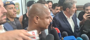 SAO PAULO (SP), 12 / 18 / 2023 - MARCELINHO- CARIOCA - Oyuncu Marcelonho Carioca Sao Paulo 'da ifade verdi. Marcelinho Carioca Pazartesi öğleden sonra esaretten serbest bırakıldı. Oyuncuyla kaçırılan kadın da serbest bırakıldı.. 