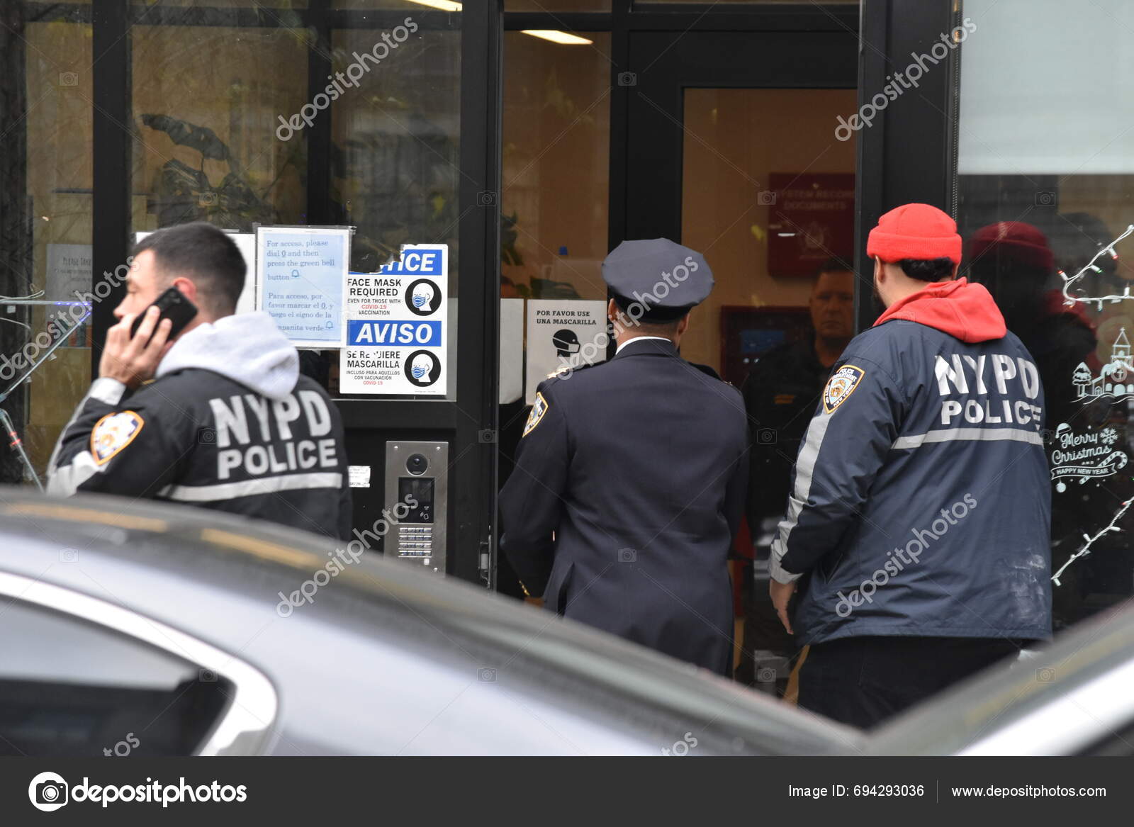 New Police Involved Shooting Bronx New York December 2023 Bronx - Stock ...