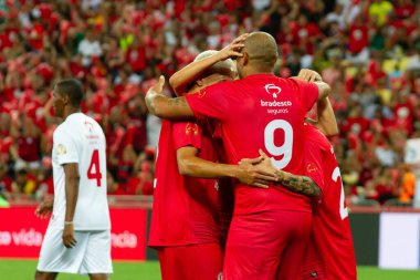 Rio de Janeiro (RJ), Brezilya 12 / 27 / 2023 - Rio de Janeiro 'nun kuzeyinde yer alan Maracana (Mario Filho gazeteci stadyumu), bu Çarşamba Jogo das Estrelas' e ev sahipliği yapıyor. ). 