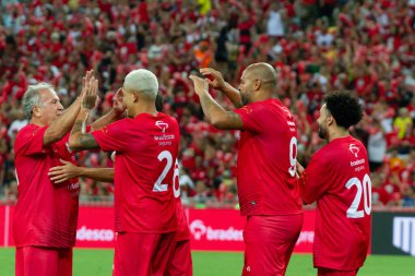 Rio de Janeiro (RJ), Brezilya 12 / 27 / 2023 - Rio de Janeiro 'nun kuzeyinde yer alan Maracana (Mario Filho gazeteci stadyumu), bu Çarşamba Jogo das Estrelas' e ev sahipliği yapıyor. ). 