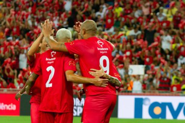 Rio de Janeiro (RJ), Brezilya 12 / 27 / 2023 - Rio de Janeiro 'nun kuzeyinde yer alan Maracana (Mario Filho gazeteci stadyumu), bu Çarşamba Jogo das Estrelas' e ev sahipliği yapıyor. ). 