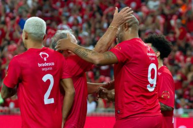 Rio de Janeiro (RJ), Brezilya 12 / 27 / 2023 - Rio de Janeiro 'nun kuzeyinde yer alan Maracana (Mario Filho gazeteci stadyumu), bu Çarşamba Jogo das Estrelas' e ev sahipliği yapıyor. ). 