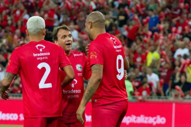 Rio de Janeiro (RJ), Brezilya 12 / 27 / 2023 - Rio de Janeiro 'nun kuzeyinde yer alan Maracana (Mario Filho gazeteci stadyumu), bu Çarşamba Jogo das Estrelas' e ev sahipliği yapıyor. ). 
