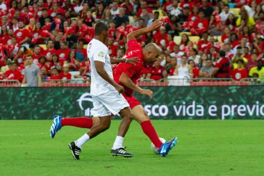 Rio de Janeiro (RJ), Brezilya 12 / 27 / 2023 - Rio de Janeiro 'nun kuzeyinde yer alan Maracana (Mario Filho gazeteci stadyumu), bu Çarşamba Jogo das Estrelas' e ev sahipliği yapıyor. ). 