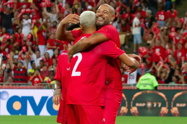 Rio de Janeiro (RJ), Brezilya 12 / 27 / 2023 - Rio de Janeiro 'nun kuzeyinde yer alan Maracana (Mario Filho gazeteci stadyumu), bu Çarşamba Jogo das Estrelas' e ev sahipliği yapıyor. ). 