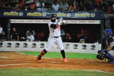 MARACAIBO (VEN), 12 / 28 / 2023 - Venezuela Profesyonel Beyzbol Ligi, Navegantes del Magallanes ve Aguilas del Zulia, Tigres de Aragua 'ya karşı oynanacak 