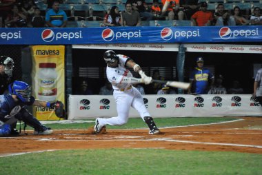 MARACAIBO (VEN), 12 / 28 / 2023 - Venezuela Profesyonel Beyzbol Ligi, Navegantes del Magallanes ve Aguilas del Zulia, Tigres de Aragua 'ya karşı oynanacak 