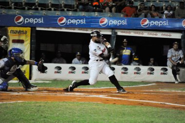 MARACAIBO (VEN), 12 / 28 / 2023 - Venezuela Profesyonel Beyzbol Ligi, Navegantes del Magallanes ve Aguilas del Zulia, Tigres de Aragua 'ya karşı oynanacak 