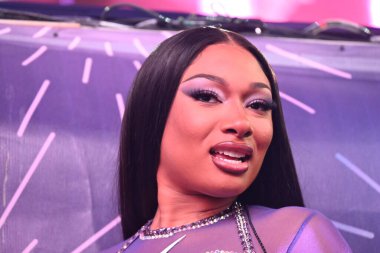 Megan Thee Stallion performs at Dick Clark's New Year's Rockin' Eve With Ryan Seacrest 2024 in Times Square in Manhattan, New York. December 31, 2023, Manhattan, New York, USA: Megan Thee Stallion performs at Dick Clark's New Year's Rockin' Eve