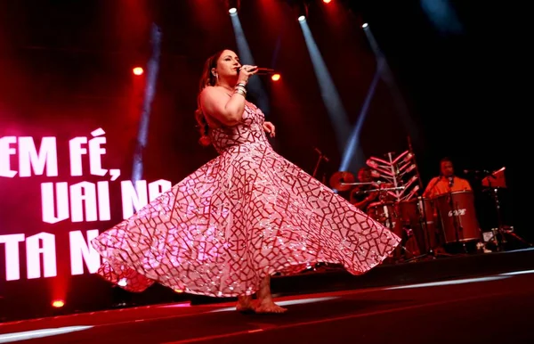 Rio Janeiro Brazil 2023 Singer Maria Rita Presents Samba Maria — Stock Photo, Image