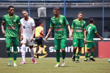 Sao Paulo (SP), Brazil 01/04/2024 - Match highlights between Vitoria (BA) x Picos (PI), valid for the 1st round of the 54th Sao Paulo Junior Football Cup , held at the Ibrachina Arena in Mooca