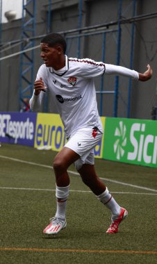 Sao Paulo (SP), Brazil 01/04/2024 - Match highlights between Vitoria (BA) x Picos (PI), valid for the 1st round of the 54th Sao Paulo Junior Football Cup , held at the Ibrachina Arena in Mooca