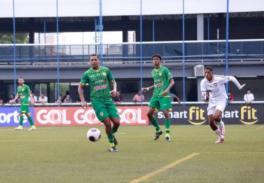 Sao Paulo (SP), Brazil 01/04/2024 - Match highlights between Vitoria (BA) x Picos (PI), valid for the 1st round of the 54th Sao Paulo Junior Football Cup , held at the Ibrachina Arena in Mooca