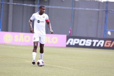 Sao Paulo (SP), Brazil 01/04/2024 - Match highlights between Vitoria (BA) x Picos (PI), valid for the 1st round of the 54th Sao Paulo Junior Football Cup , held at the Ibrachina Arena in Mooca