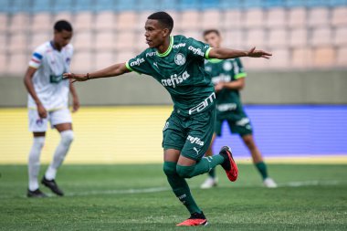 Barueri (SP), Brazil 01/04/2024 - COPA SP/PALMEIRAS Arena Barueri, in Barueri-SP, on the night of this Thursday, January 4, 2024. 