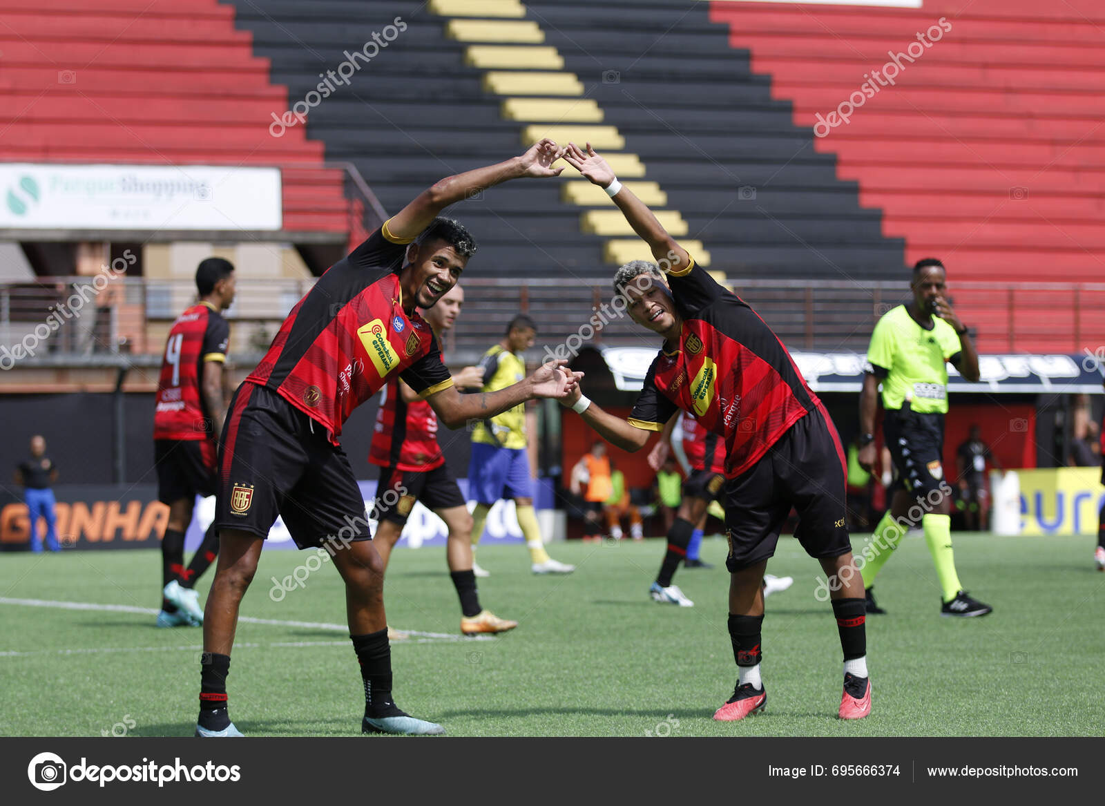 Sao Paulo 2024 Copa 2024 Flamengo Junior Football 2024 Copinha Stock