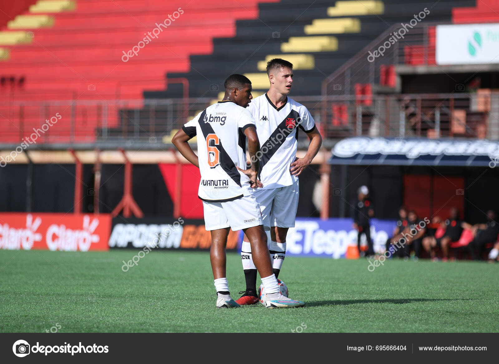 Sao Paulo 2025 Copa 2025 Vasco Held Estadio Antonio Soares Stock