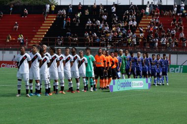 SAO PAULO (SP), 01 / 05 / 2024 - COPA SP 2024 - VASCO (RJ), Guarulhos, Sao Paulo 'daki Estadio Antonio Soares de Oliveira' da düzenlendi. Bu Cuma, 5 Ocak 2024.
