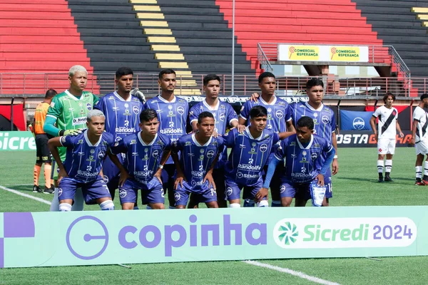 SAO PAULO (SP), 01 / 05 / 2024 - COPA SP 2024 - VASCO (RJ), Guarulhos, Sao Paulo 'daki Estadio Antonio Soares de Oliveira' da düzenlendi. Bu Cuma, 5 Ocak 2024.