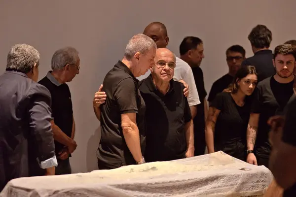 Rio Janeiro Brasile 2024 Funerale Giocatore Allenatore Della Nazionale Brasiliana — Foto Stock