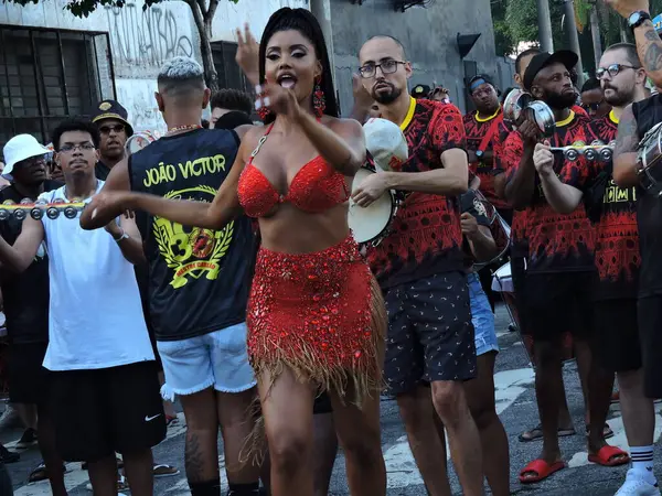 Sao Paulo Brazilië 2024 Tom Maior Samba School Hield Zijn — Stockfoto
