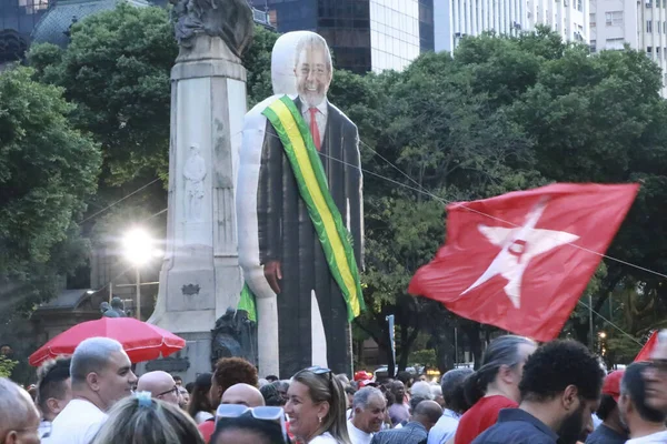 Рио Жанейро Бразилия 2024 Группы Связанные Социальными Движениями Протестующими Целом — стоковое фото