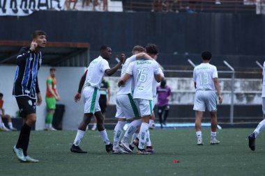SAO PAULO (SP), Brezilya 01 / 09 / 2024 - COPINHA 2024: EC SAO BERNARDO (SP) Junior 2024, Sao Bernardo do do Campo, Sao Paulo şehrindeki Estadio Baetao 'da düzenlendi. Bu Salı, 9 Ocak 2024