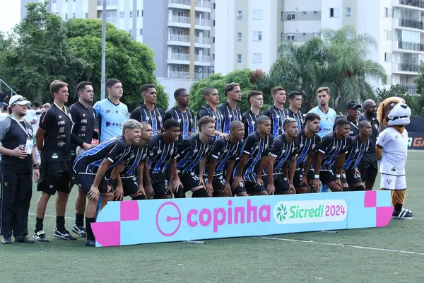 Sao Paulo Brasile 2024 Copinha 2024 Sao Bernardo Junior 2024 — Foto Stock
