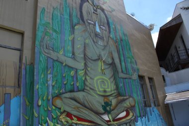 CURITIBA (PR) Brazil 01 / 10 / 2024 - Curitiba Tarih Merkezi 'nden geçerken, Largo da Ordem' i oluşturan düzinelerce eski binaya rastladık. Kendimizi bulmak için, Largo da Ordem rua dr claudino dos santos uzayından oluşur.