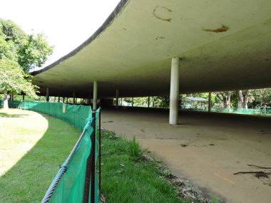 Sao Paulo (SP), Brezilya 01 / 09 / 2024 - Ibirapuera Parkı, ikinci sırada Sao Paulo 'nun başkentini vuran sağanak yağış nedeniyle bu Salı (8) saat 14.30 sularında kapatıldıktan sonra kamuoyuna yeniden açıldı (9).)