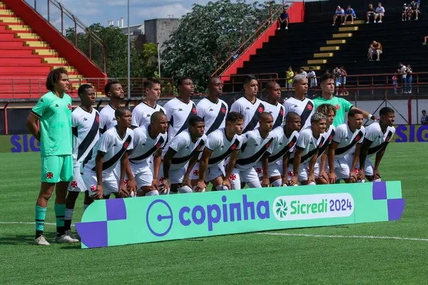 SAO PAULO (SP), 01 / 11 / 2024 - COPINHA 2024: FLAMENGO-SP Junior 2024 (Copinha), Guarulhos, Sao Paulo 'daki Estadio Antonio Soares de Oliveira' da düzenlendi. Bu Perşembe, 11 Ocak 2024
