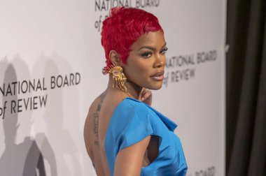 2024 Ulusal Değerlendirme Kurulu Ödül Galası. 11 Ocak 2024, New York, ABD: Teyana Taylor 11 Ocak 2024 'te New York' ta 42. Cadde Cipriani 'deki 2024 Ulusal İnceleme Kurulu Galasına katılır.. 