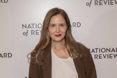 2024 Ulusal Değerlendirme Kurulu Ödül Galası. 11 Ocak 2024, New York, ABD: Justine Triet, 11 Ocak 2024 'te New York' ta 42. Cadde Cipriani 'deki 2024 Ulusal İnceleme Kurulu Galasına katılır.. 