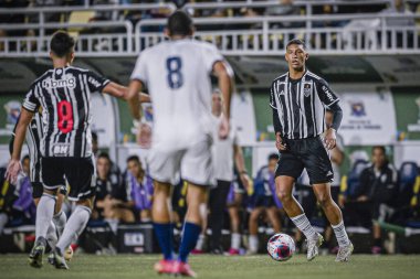 SAO PAULO (SP), Brazil 01 / 13 / 2024 - CUP SAO PAULO DE FOOTBOL JUNIOR ATLETICO Santana de Parnaiba MINEIRO (Ska Brasil), Sao Paulo Eyaleti Belediyesi, bu Cumartesi, 13 Ocak 2024. 